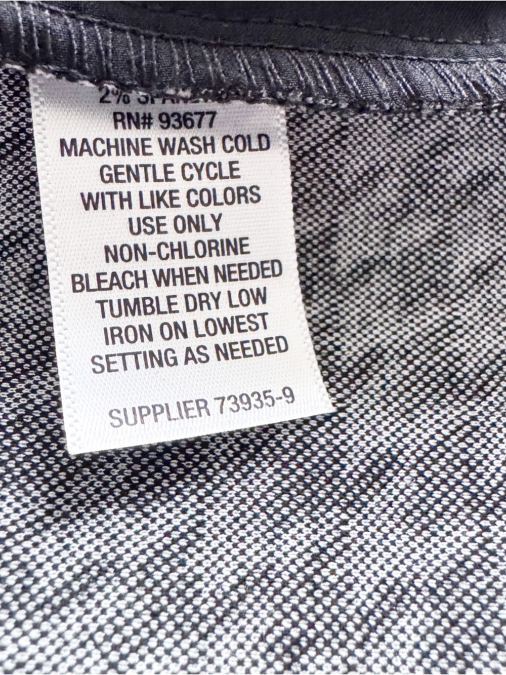 Liz Claiborne Black and White Houndstooth Wide Leg Dress Pants - Picture 11 of 11